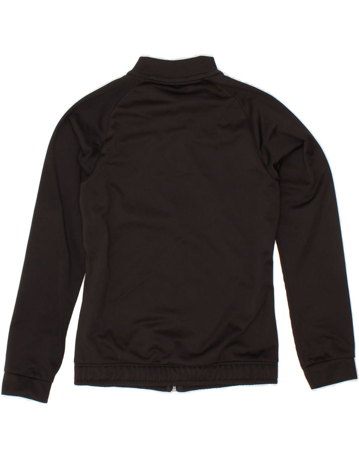 PUMA Boys Tracksuit Top Jacket 11-12 Years Medium Black Polyester Vintage Puma and Second-Hand Puma from Messina Hembry 