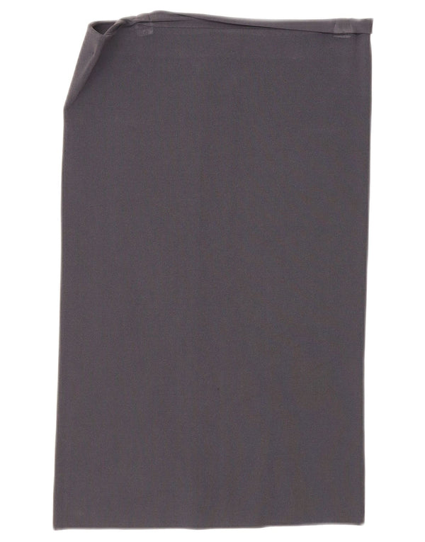 Calvin Klein Jeans Женская прямая юбка с высокой талией XL W30 Серая вискоза