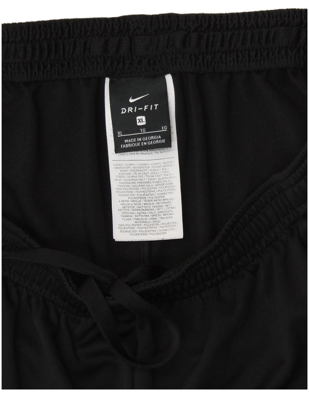 Женские спортивные брюки NIKE Dri Fit UK 18 XL, черный полиэстер