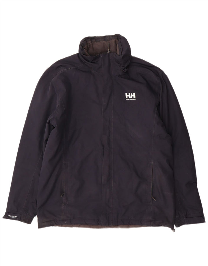 Мужская ветровка Helly Hansen UK 42 XL темно-синяя из полиэстера