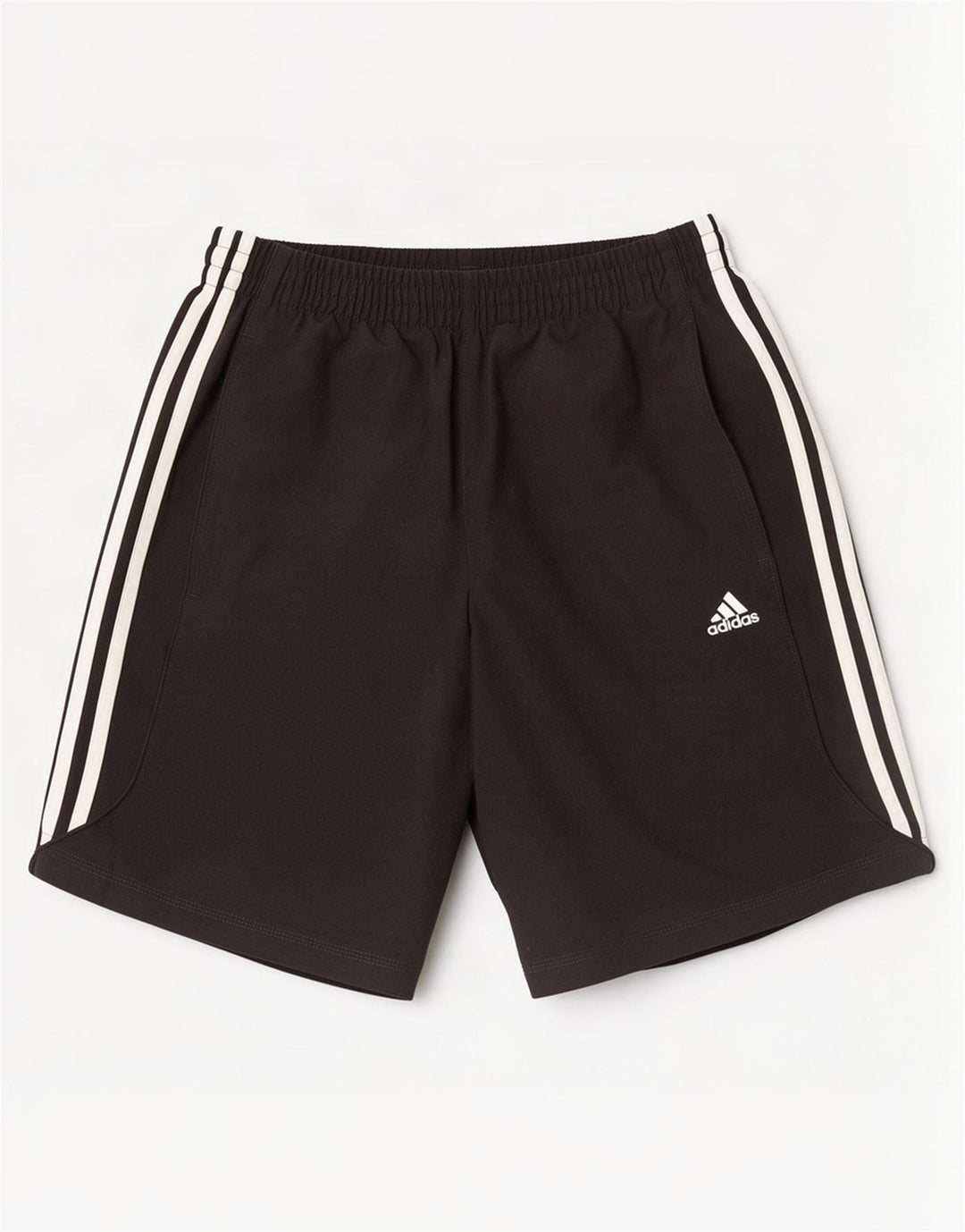 Мужские спортивные шорты Adidas Climalite, маленькие черные из полиэстера