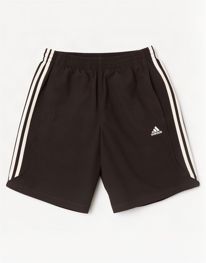 Мужские спортивные шорты Adidas Climalite, маленькие черные из полиэстера