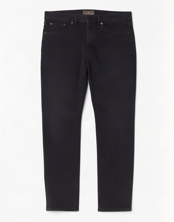 Мужские узкие джинсы Marks & Spencer W34 L31, черный хлопок