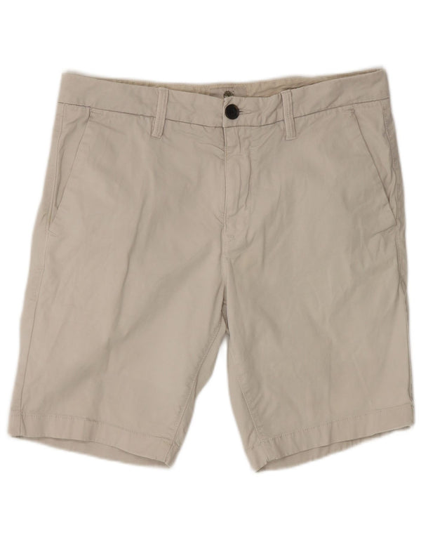 Мужские шорты чинос Timberland W33, большие, хлопковые, классические, белого цвета