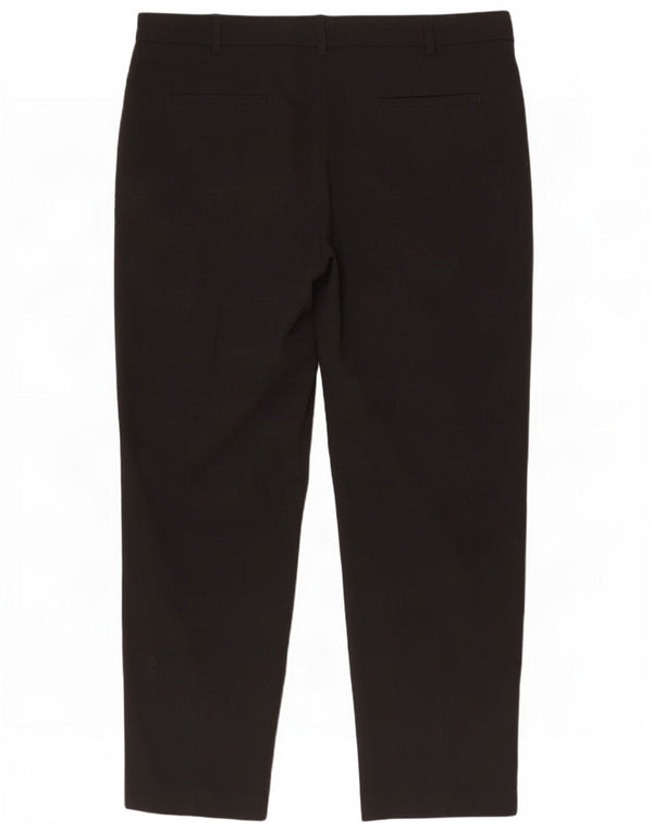 Женские прямые брюки чинос Marks & Spencer UK 16, большие W36 L30, черные