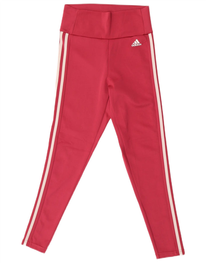 Женские леггинсы Adidas Aeroready UK 8/10, маленький розовый полиэстер