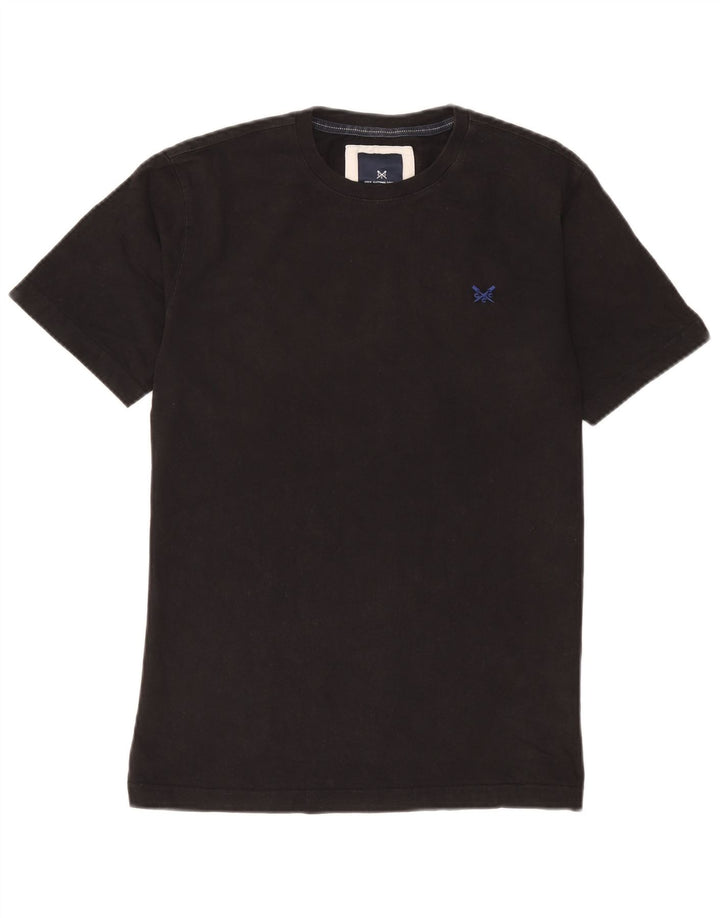 Crew Clothing Мужская футболка Top Small Black Cotton
