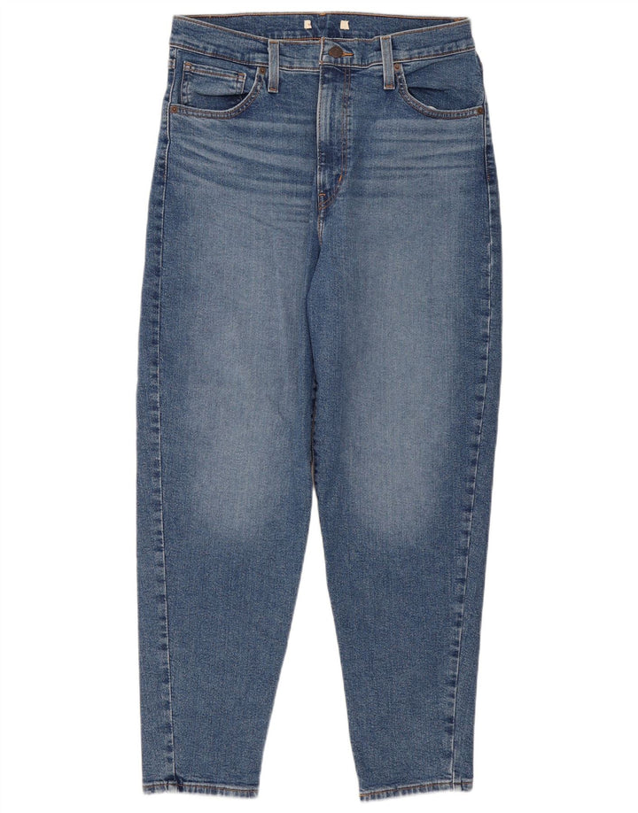 Женские зауженные джинсы Levi's с высокой посадкой W32 L29 синие