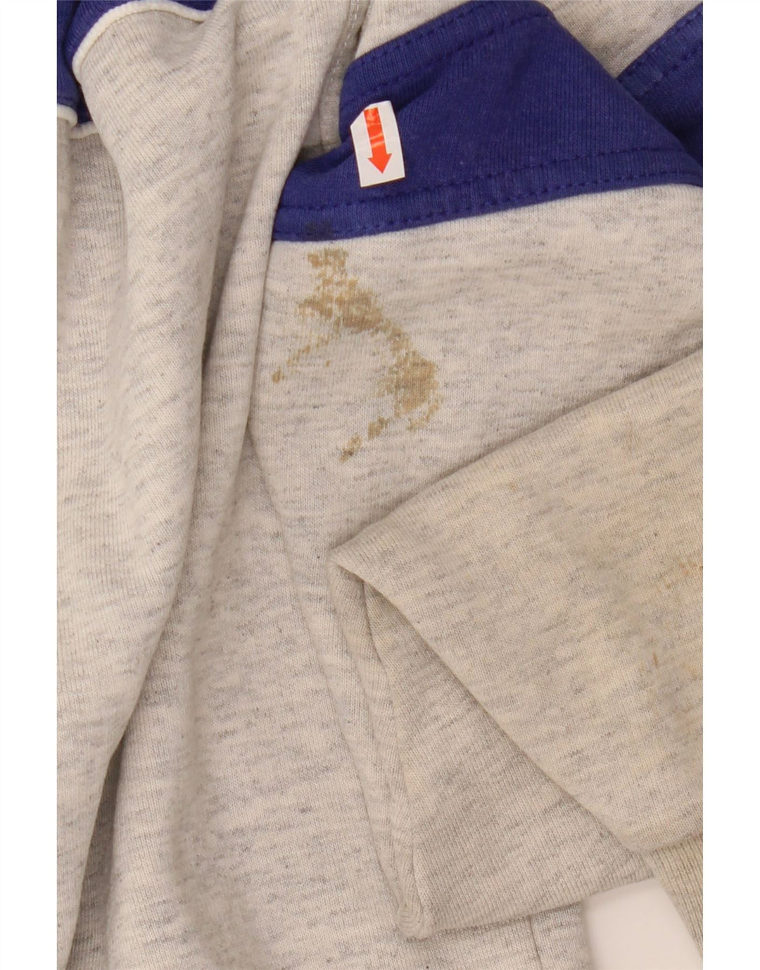 Мужская спортивная куртка с графическим рисунком ASICS XL, серая, с цветными блоками