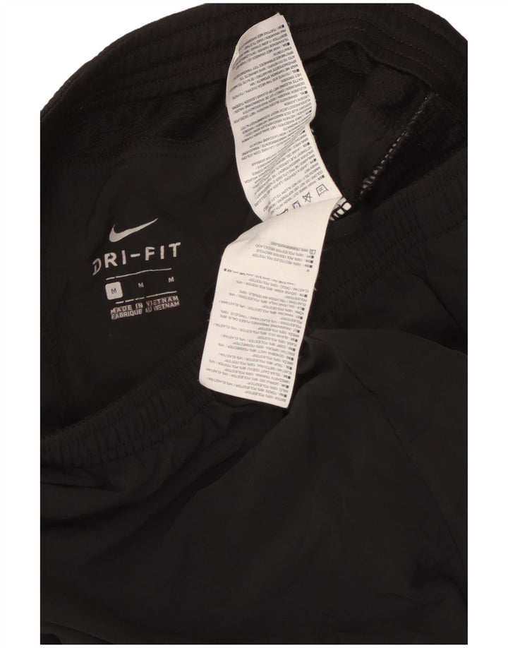 Мужские спортивные брюки Nike Dri Fit для бега, средний черный полиэстер