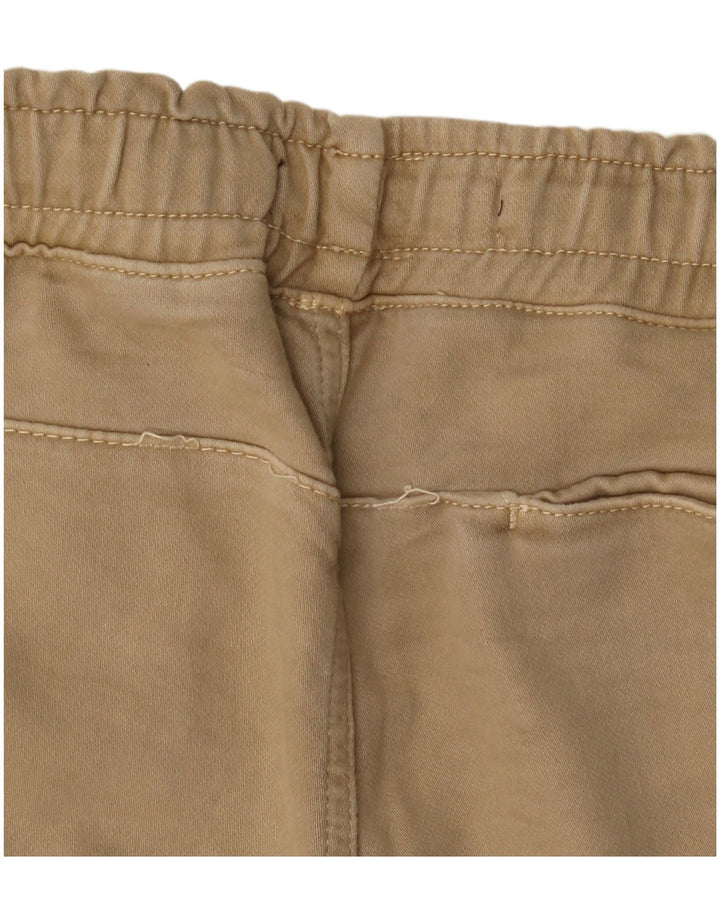 Мужские шорты чинос Zara, большие, W32, бежевые, хлопок