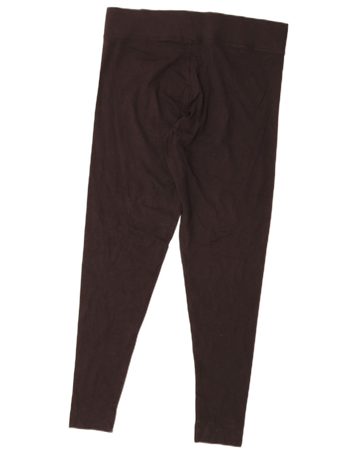 Женские леггинсы Marks & Spencer UK 14, большие, черные, вискоза