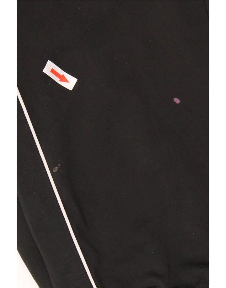 Спортивный костюм Adidas для девочек, брюки для бега, 15-16 лет, черный полиэстер