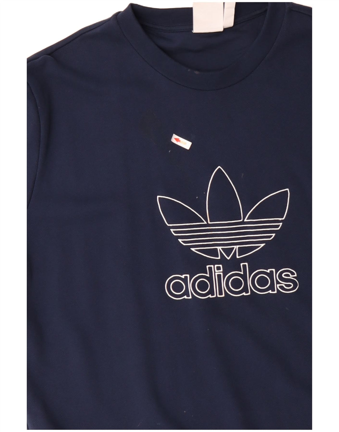 Мужской свитшот ADIDAS с рисунком, XL, темно-синий, хлопок