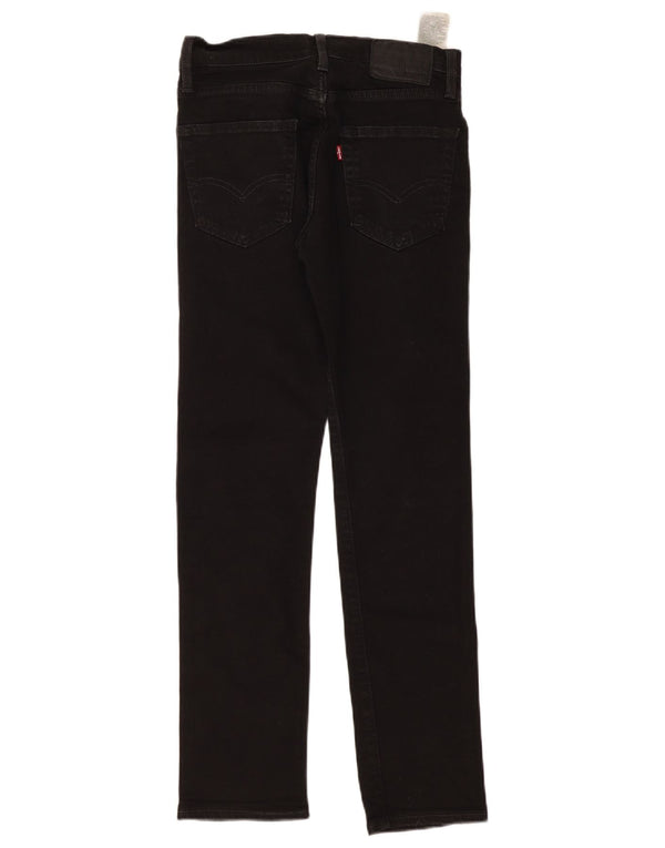 Женские джинсы скинни Levi's W28 L32, черный хлопок