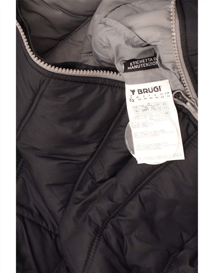 Мужская утепленная куртка с капюшоном Brugi IT 52 XL Черный Полиамид