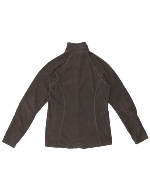 Женская флисовая куртка Eddie Bauer UK 6 XS, черный полиэстер