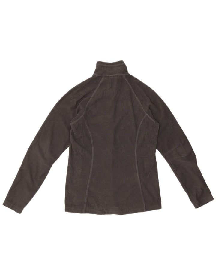 Женская флисовая куртка Eddie Bauer UK 6 XS, черный полиэстер