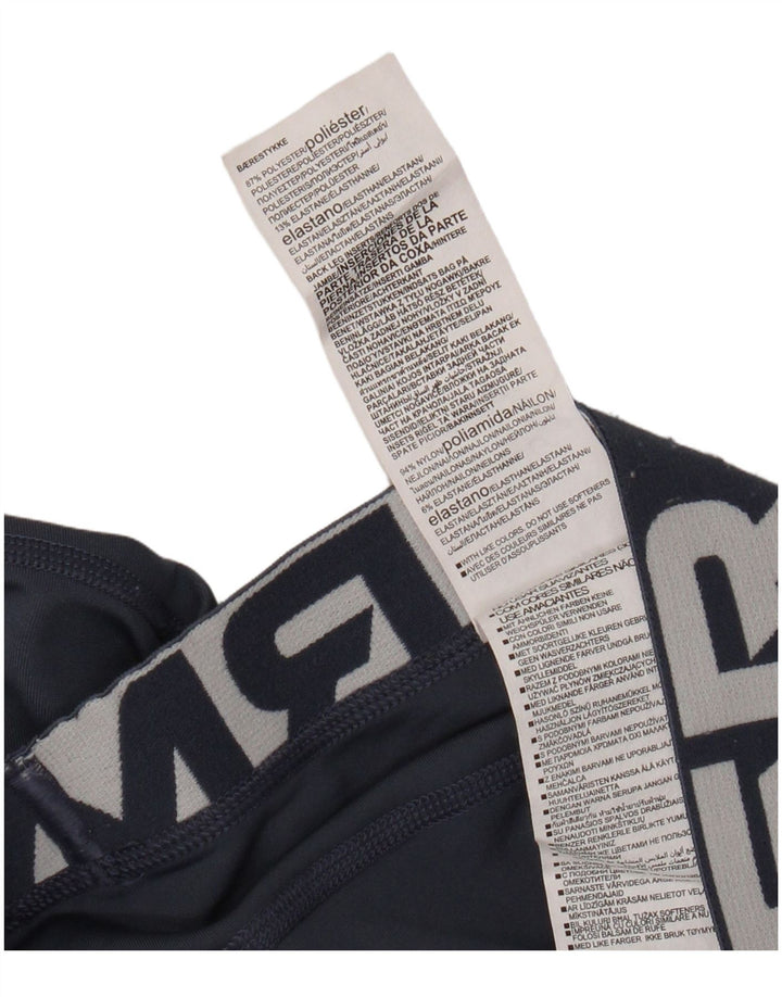 Женские леггинсы с рисунком Under Armour UK 4 XS, синие, полиэстер