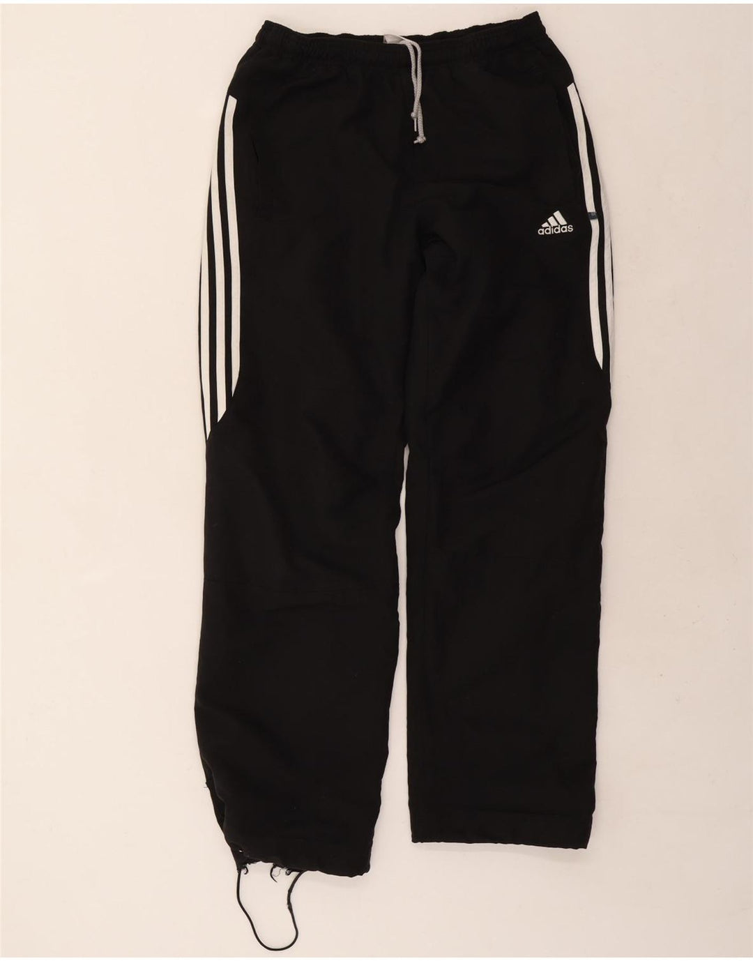 Adidas Мужские спортивные брюки Джоггеры Маленькие черные полиэстер