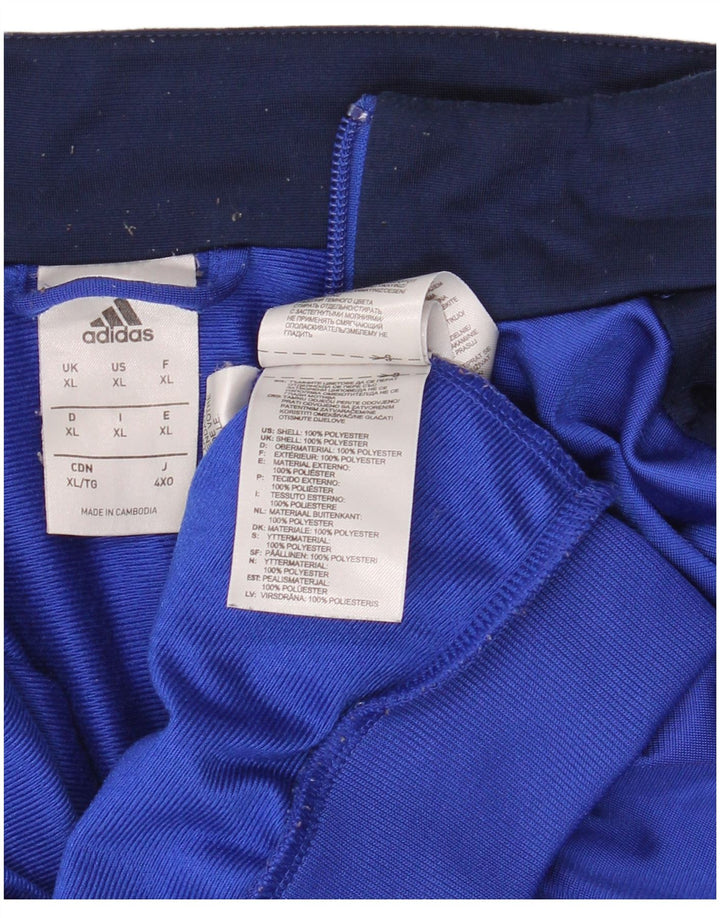 Мужской спортивный костюм Adidas Top Jacket XL Синий Полиэстер с цветными блоками