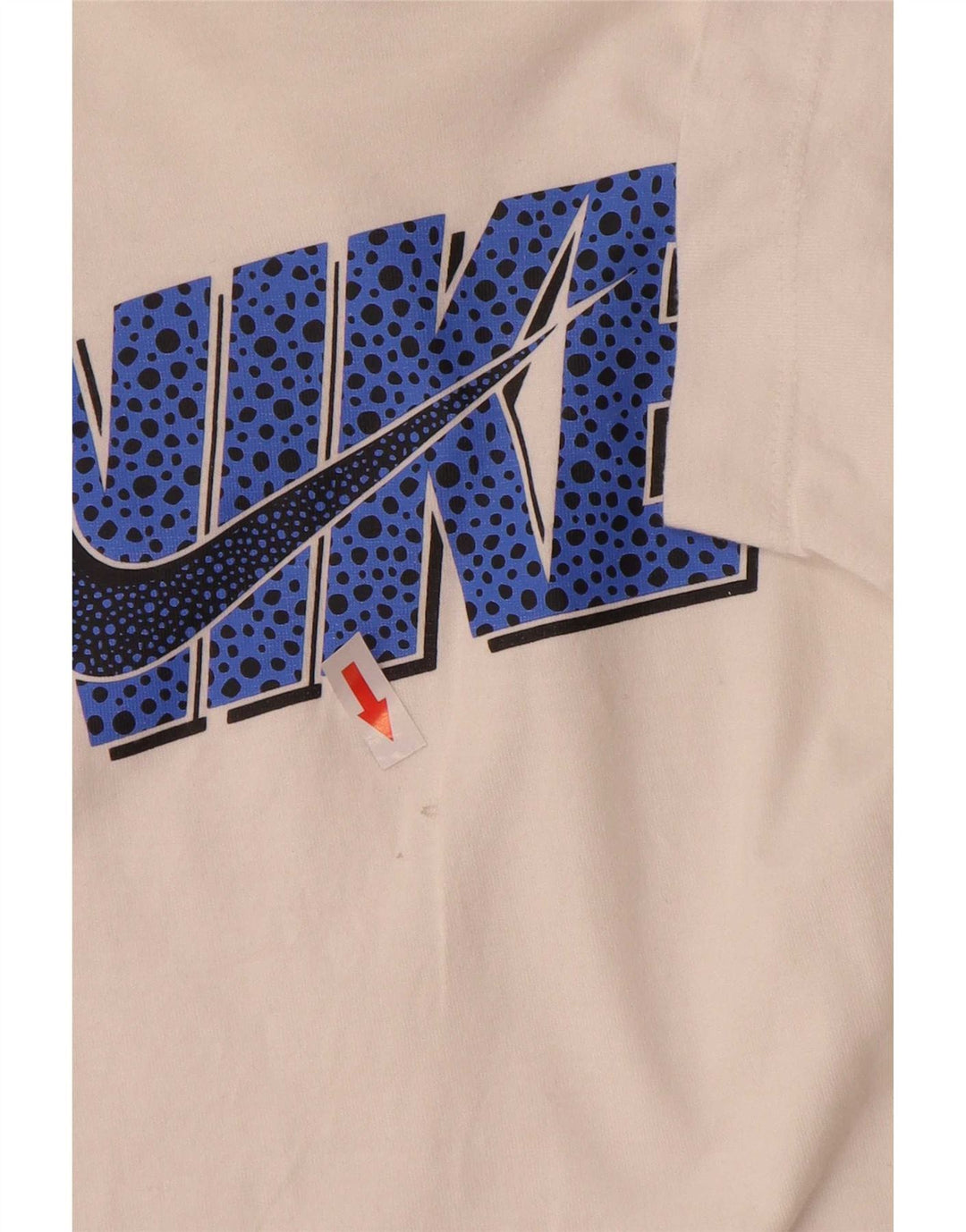 Футболка с рисунком Nike для девочек, топ 10–11 лет, средний белый
