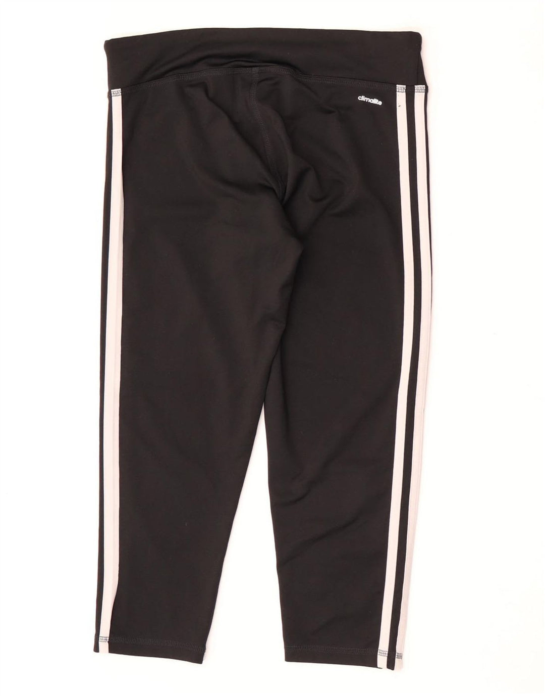 Женские леггинсы-капри Adidas Climalite UK 12/14, средний черный полиэстер