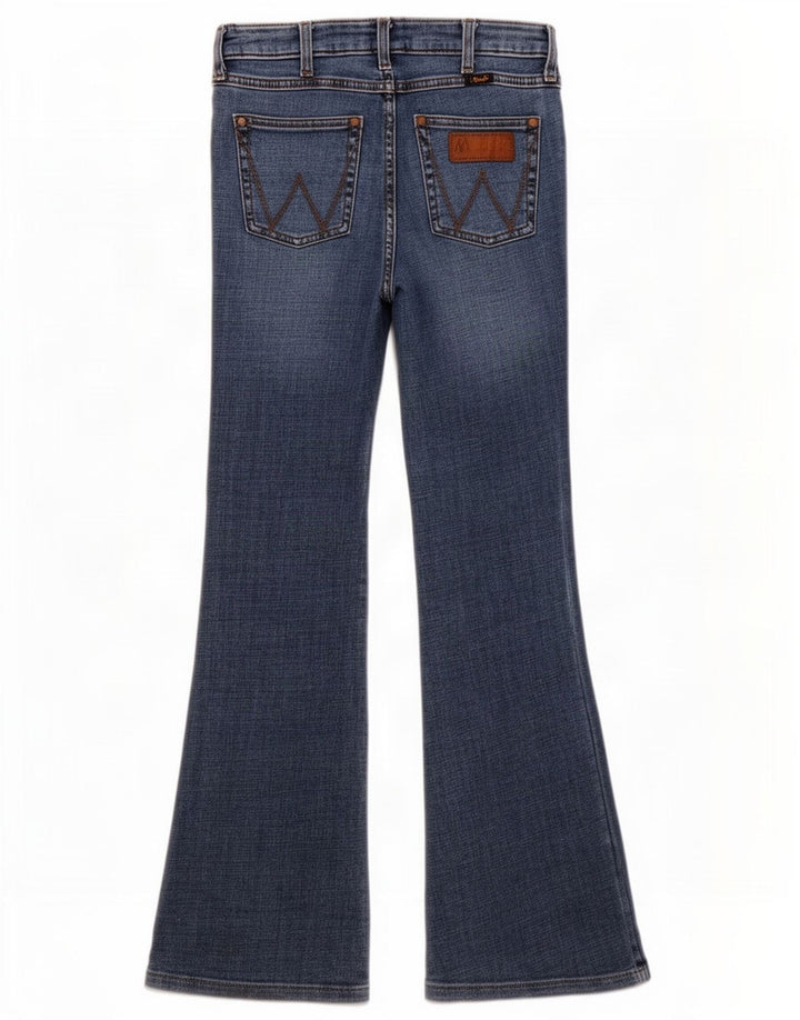 Женские расклешенные джинсы Wrangler W27 L31 синие, хлопок