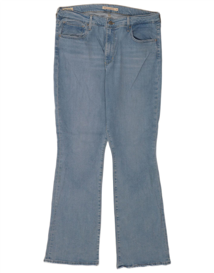 Женские джинсы Levi's 725 Bootcut W34 L32 синие из лиоцелла