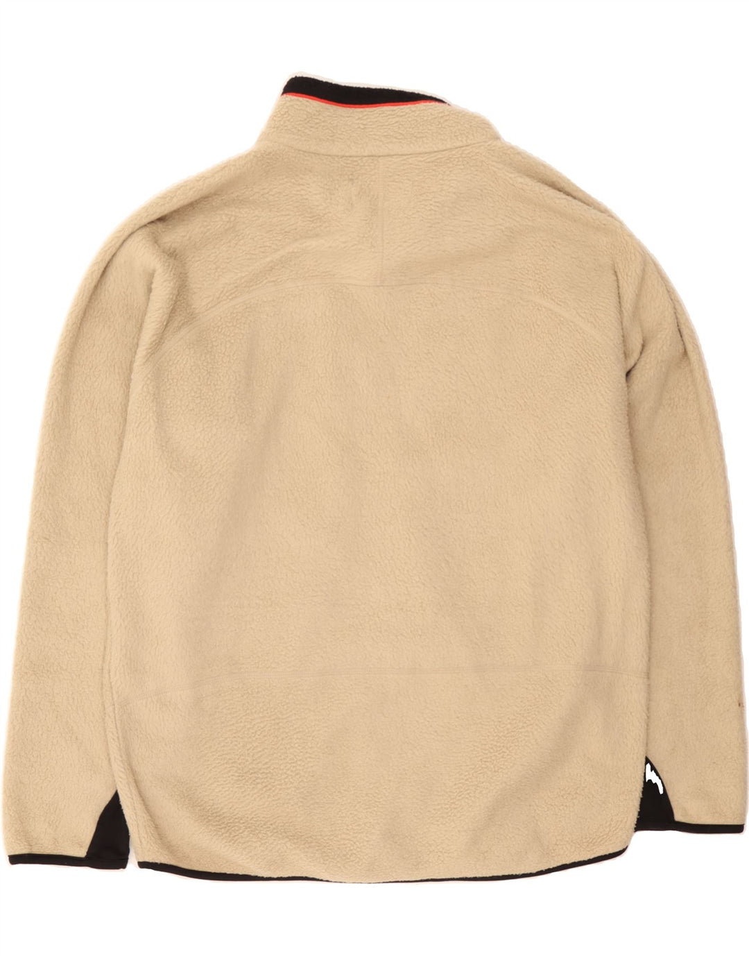 FILA Mens Fleece Jacket UK 40 Large Beige Polyester Vintage Fila and Second-Hand Fila from Messina Hembry 