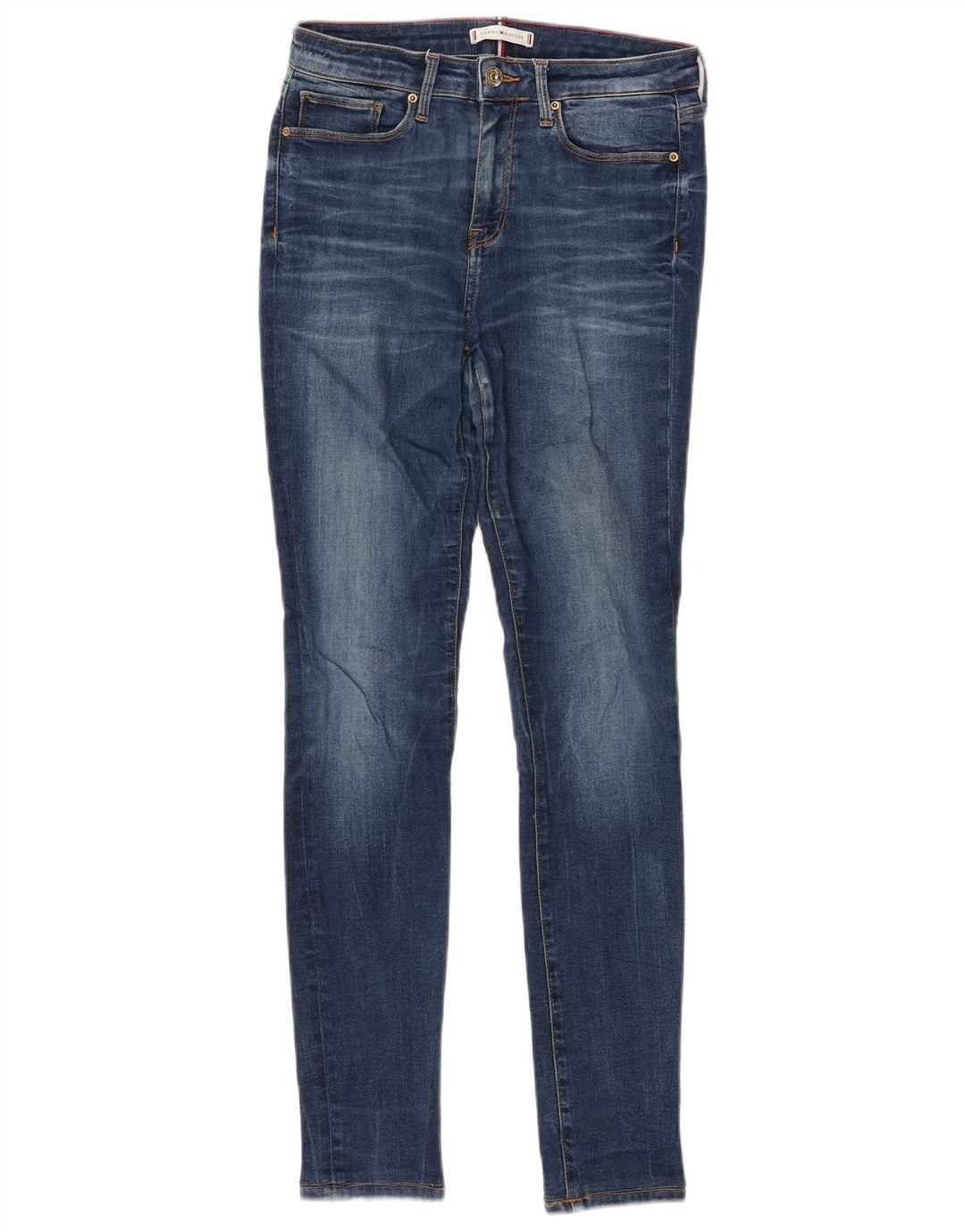 Женские джинсы скинни TOMMY HILFIGER Como Jegging W27 L30, синий хлопок