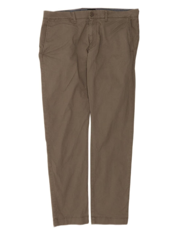 Мужские брюки-чиносы узкого кроя J. Crew W32 L30, серый хлопок
