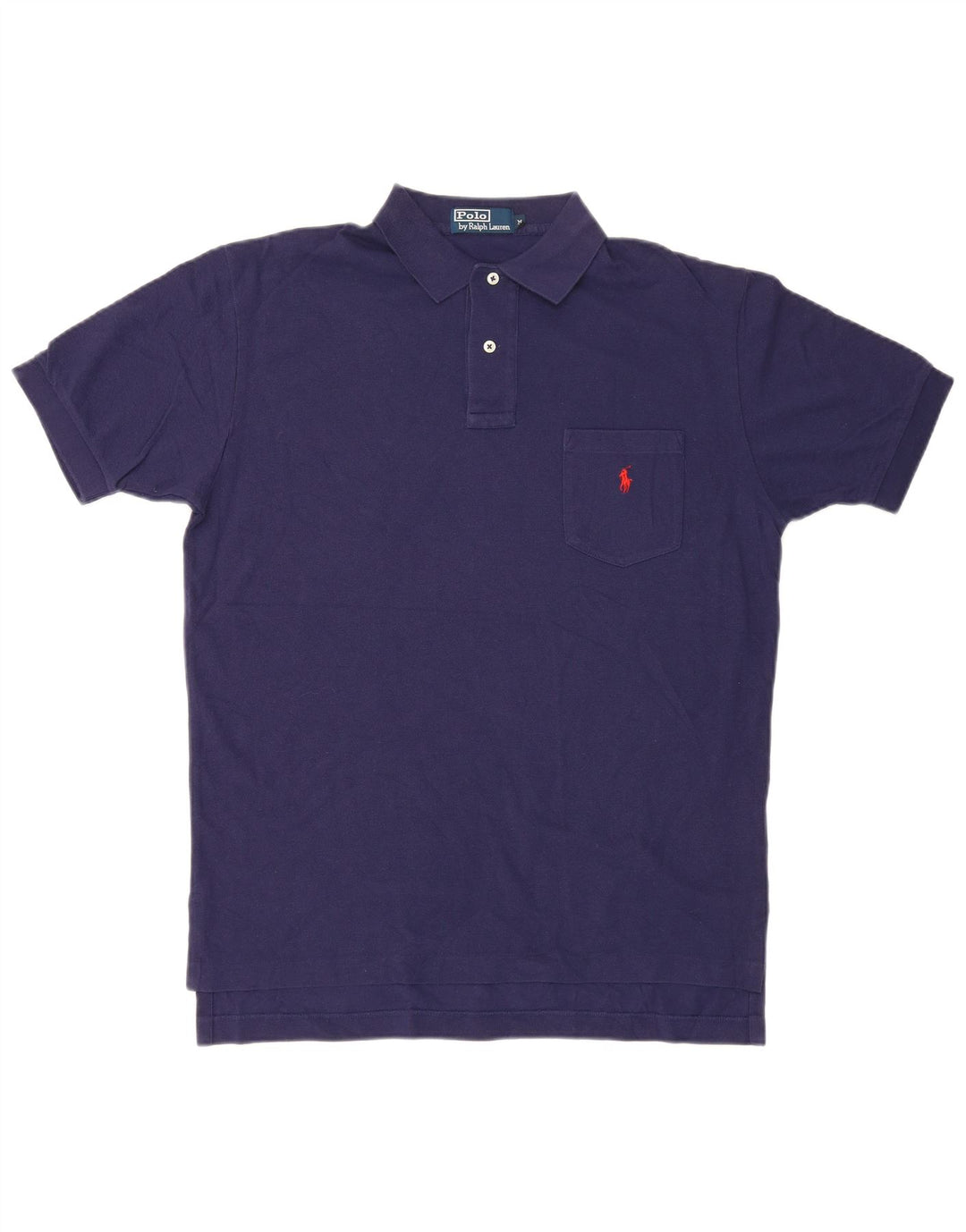 Мужская рубашка Polo Ralph Lauren, средний темно-синий хлопок