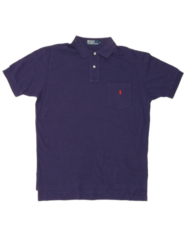 Мужская рубашка Polo Ralph Lauren, средний темно-синий хлопок