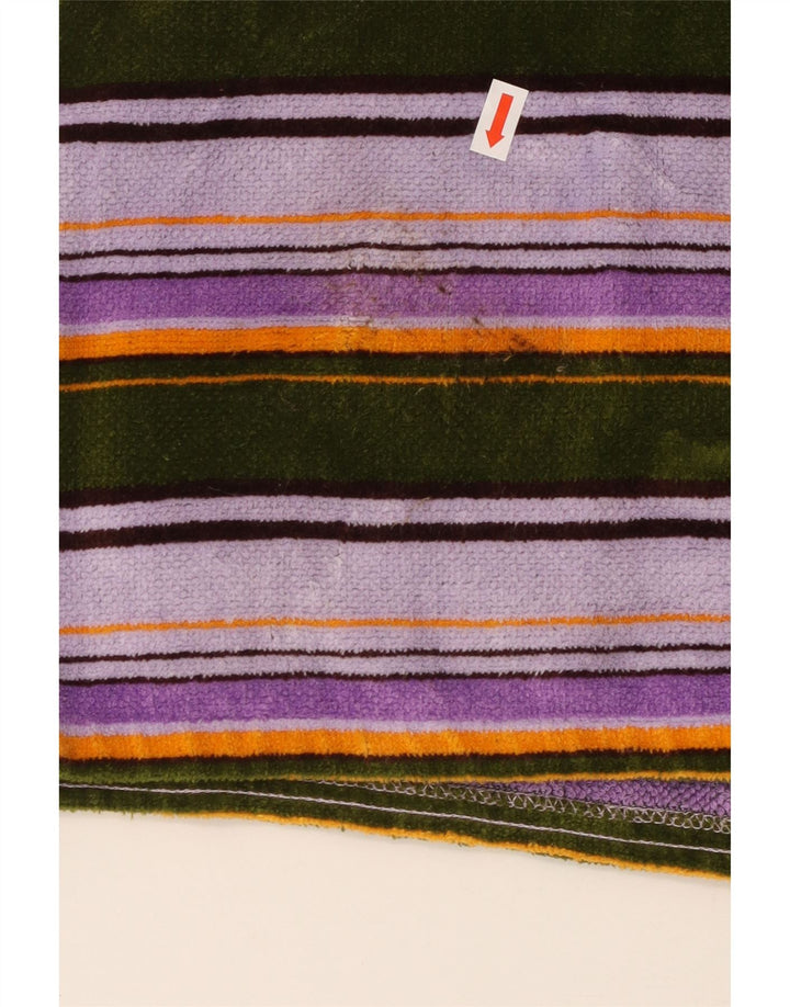 ВИНТАЖНЫЙ женский пиджак из махровой ткани EU 40, средний разноцветный