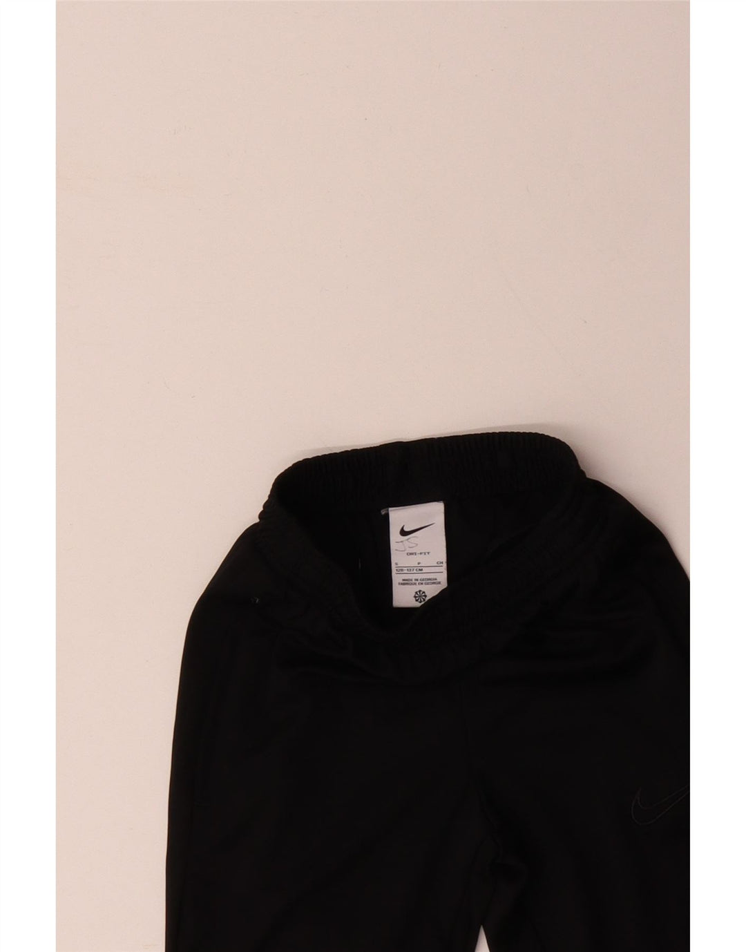 Спортивные брюки NIKE для мальчиков 8–9 лет, маленькие черные, из полиэстера