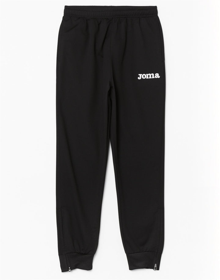Мужские спортивные брюки Joma, брюки для бега, средний черный, полиэстер, спортивные
