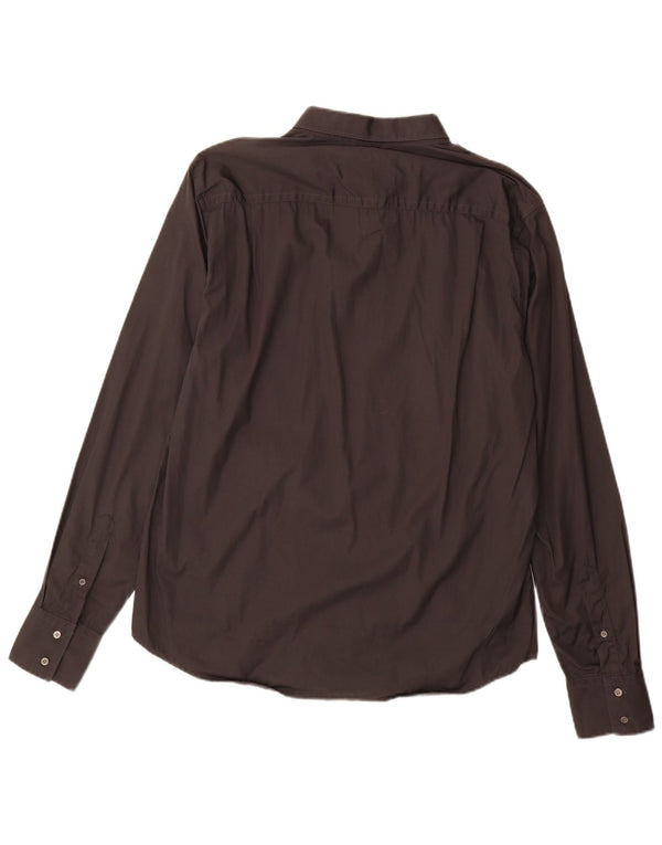 Мужская рубашка Superdry 2XL, серая, хлопок