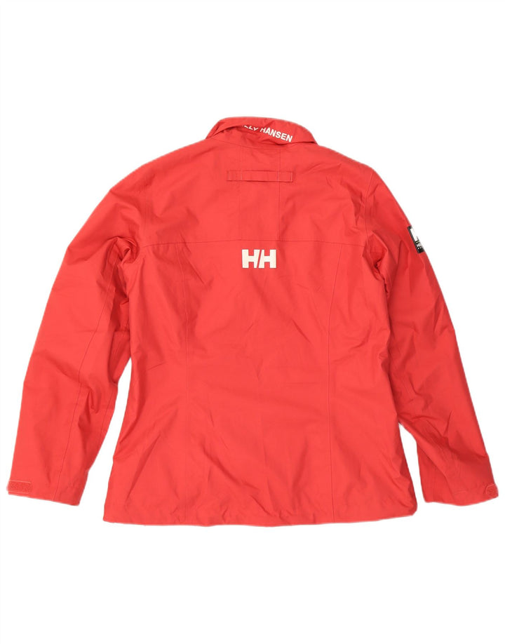 HELLY HANSEN Женская ветровка с графическим рисунком UK 14, средний красный полиэстер