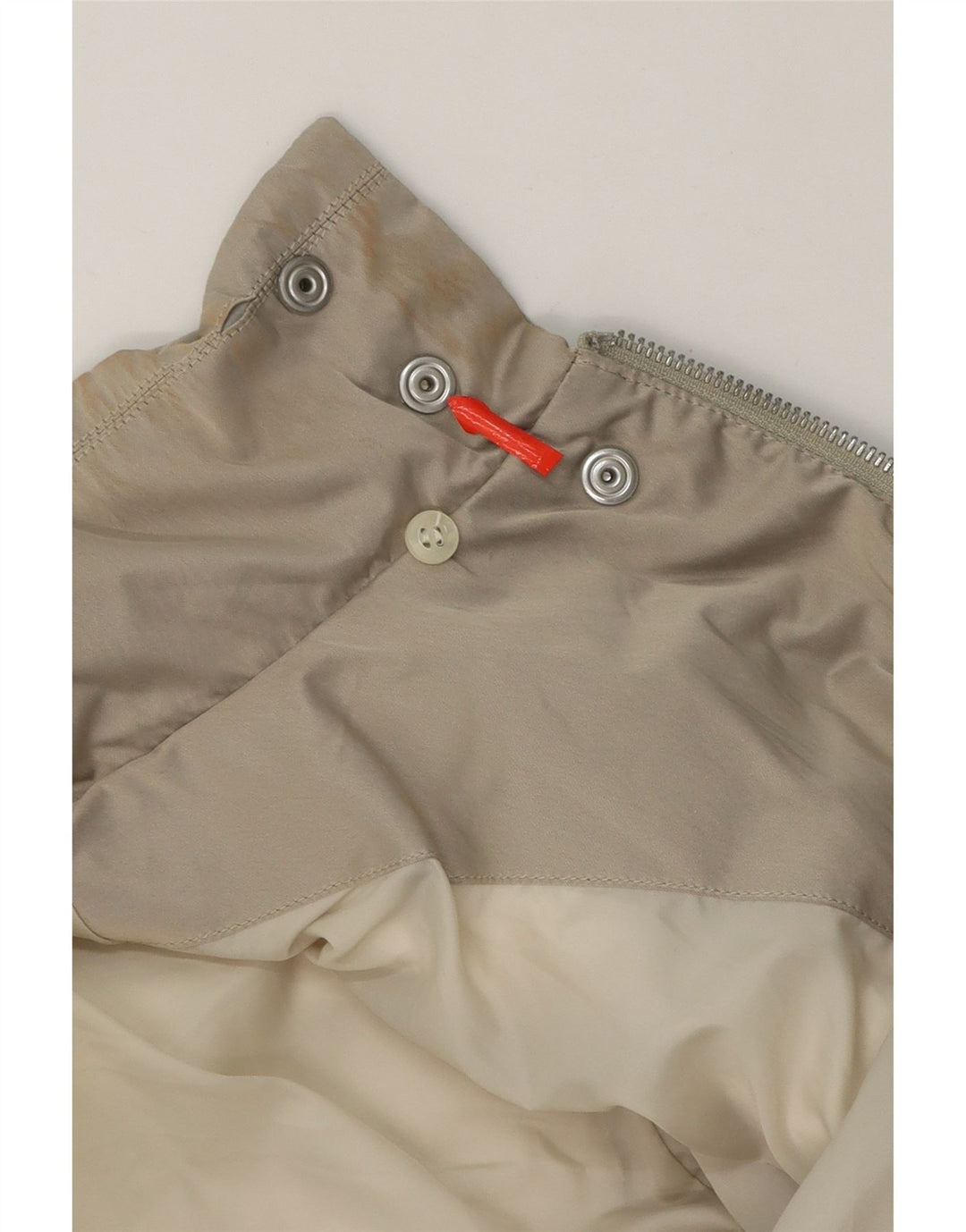 MARELLA Womens Padded Coat UK 8 Small  Grey Polyester Vintage Marella and Second-Hand Marella from Messina Hembry 