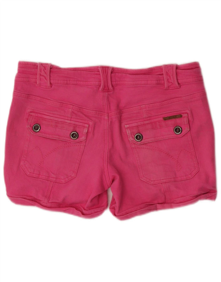 Женские джинсовые шорты Malvin EU 38 Medium W29 Розовый хлопок