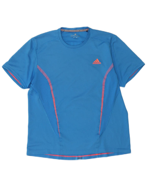 Мужская футболка Adidas Top Large Blue из полиэстера