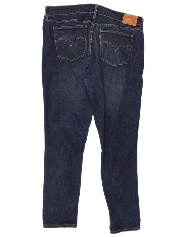 Женские джинсы скинни Levi's 711 W32 L27 синие из лиоцелла