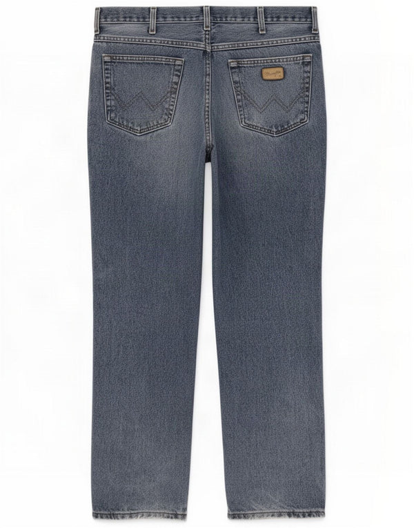 Мужские прямые джинсы Wrangler Texas W38 L32, синий хлопок