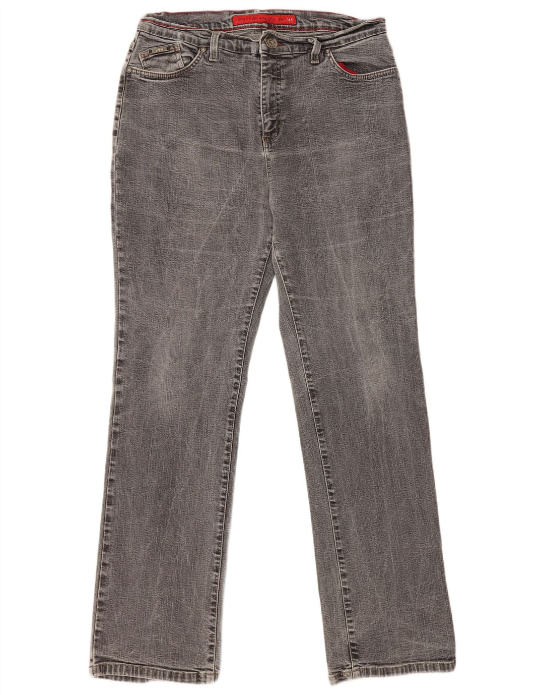 Женские прямые джинсы MARKS & SPENCER UK 16, большие W32 L30, серые