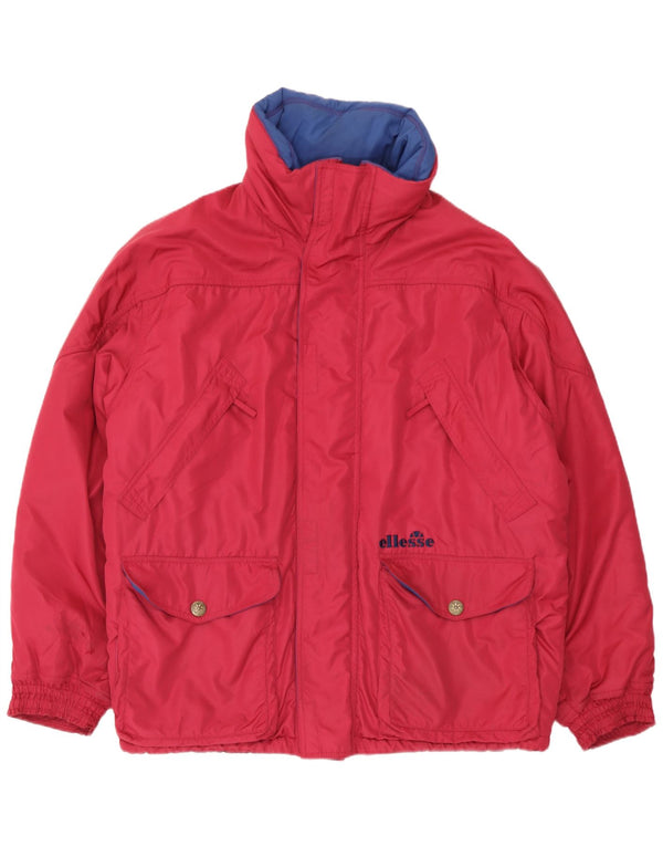 Мужская лыжная куртка Ellesse UK 40, большая розовая, полиэстер