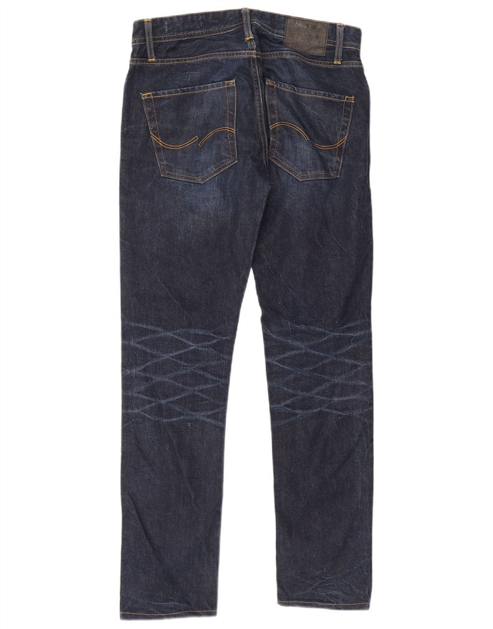 Мужские джинсы Jack & Jones Tim Slim W30 L34, темно-синий, хлопок