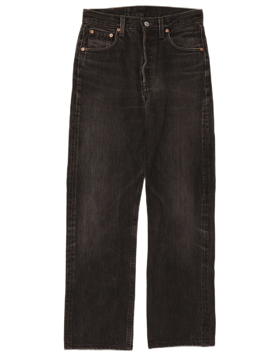 Женские прямые джинсы Levi's W28 L28, черный хлопок