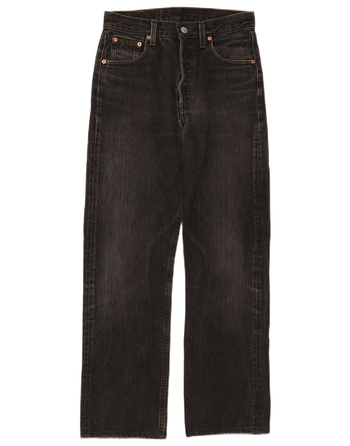 Женские прямые джинсы Levi's W28 L28, черный хлопок