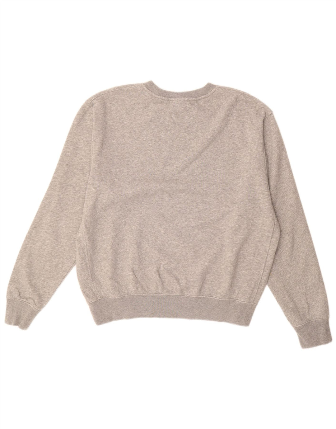 Мужской свитер NIKE, хлопковый джемпер среднего серого цвета